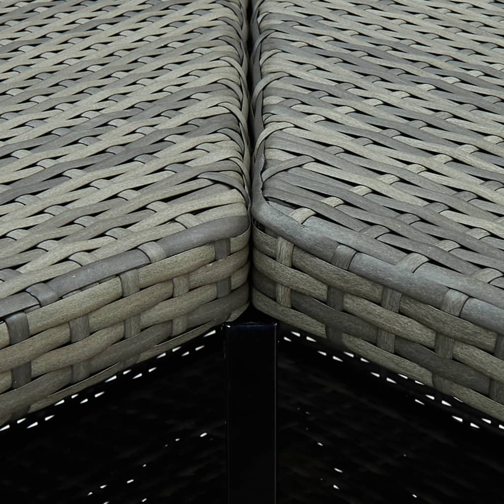 Garden Bar Set Gray