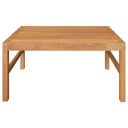 Garden Lounge Set Dark grey, natural wood Teak wood, polyester