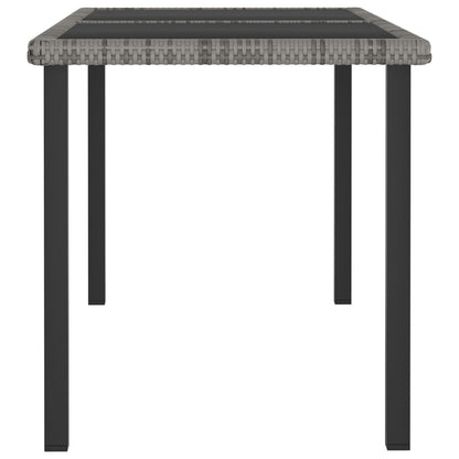 Dining Set Grey and black, grey cushions