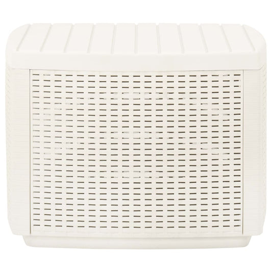 Garden Table White Plastic Compact Durable Garden Table