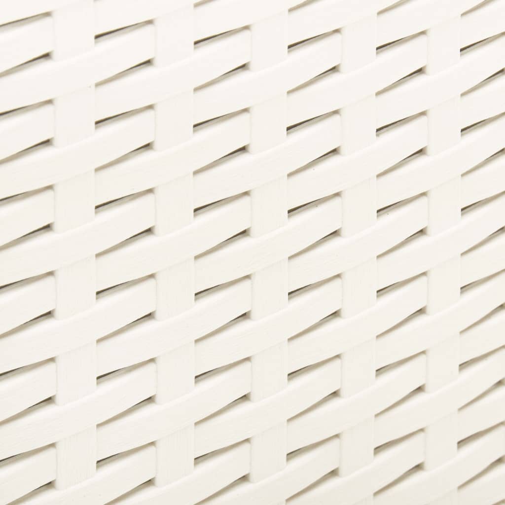 Garden Table White Plastic Compact Durable Garden Table