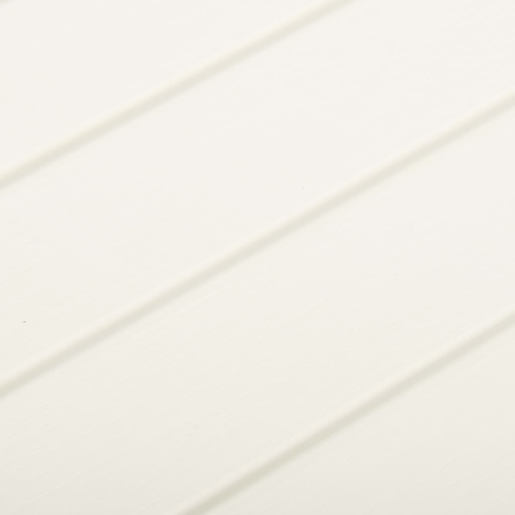 Garden Table White Plastic Compact Durable Garden Table