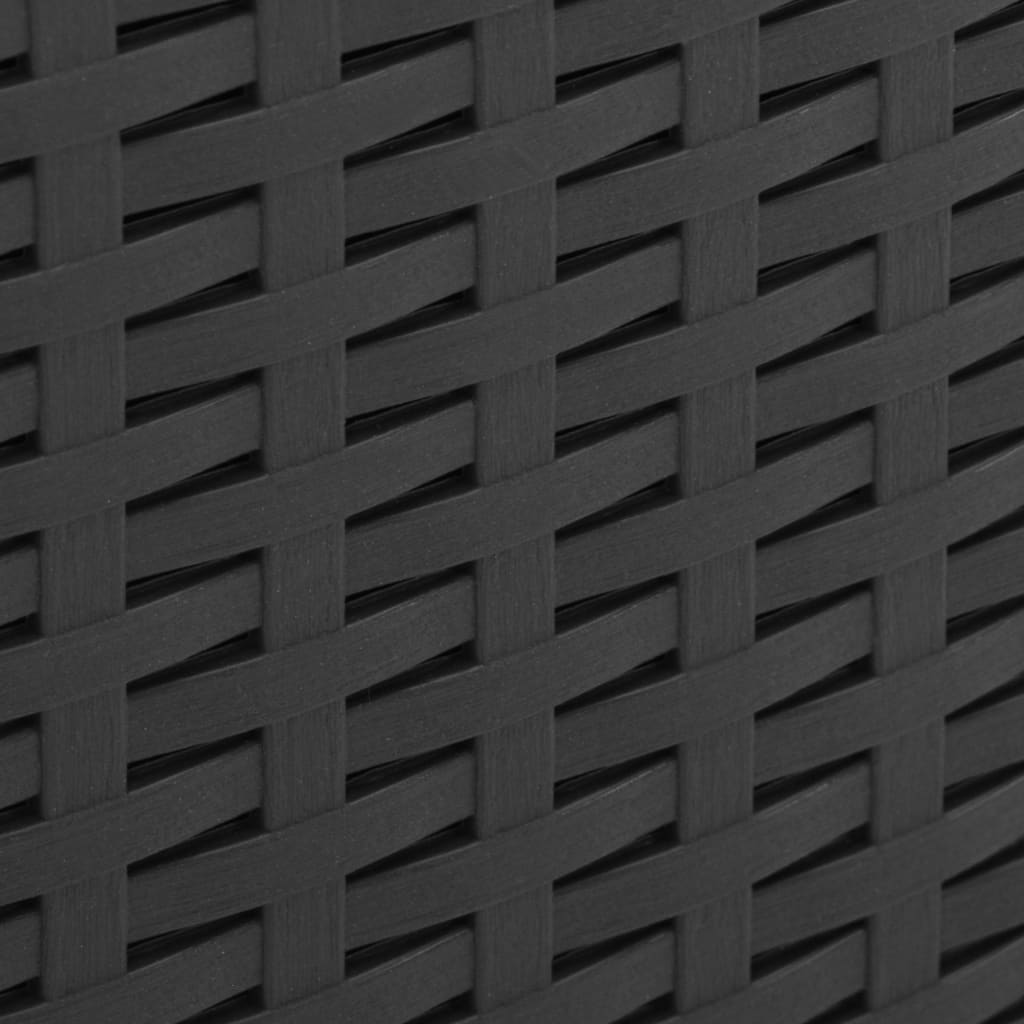 Garden Table Grey Plastic Lightweight Garden Table Square