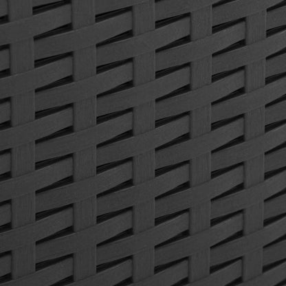 Garden Table Grey Plastic Lightweight Garden Table Square