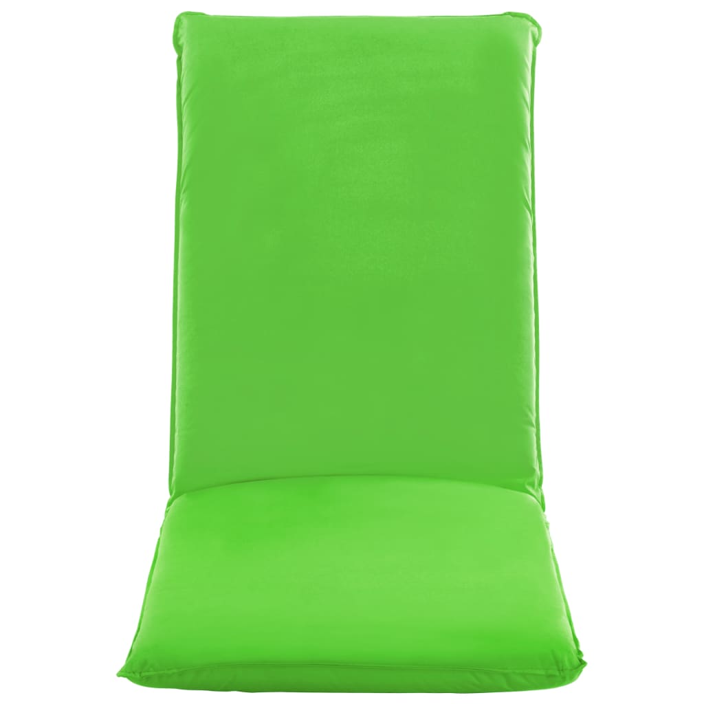 Sunlounger Green Oxford Fabric Full Length Foldable Waterproof