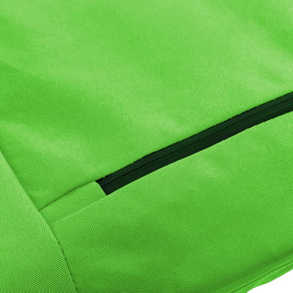 Sunlounger Green Oxford Fabric Full Length Foldable Waterproof