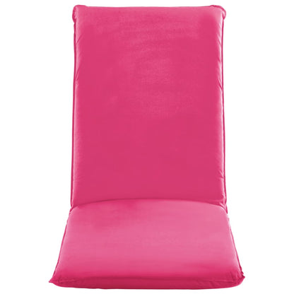 Sunlounger Pink Oxford Fabric (100% Polyester) 69.7 x 22.0 x 3.9 in