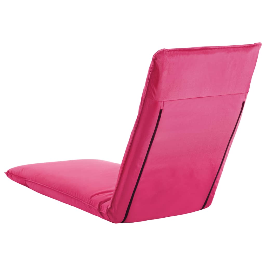 Sunlounger Pink Oxford Fabric (100% Polyester) 69.7 x 22.0 x 3.9 in