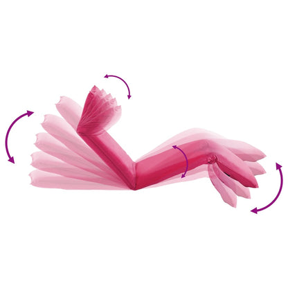 Sunlounger Pink Oxford Fabric (100% Polyester) 69.7 x 22.0 x 3.9 in