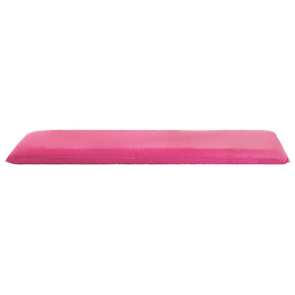 Sunlounger Pink Oxford Fabric (100% Polyester) 69.7 x 22.0 x 3.9 in