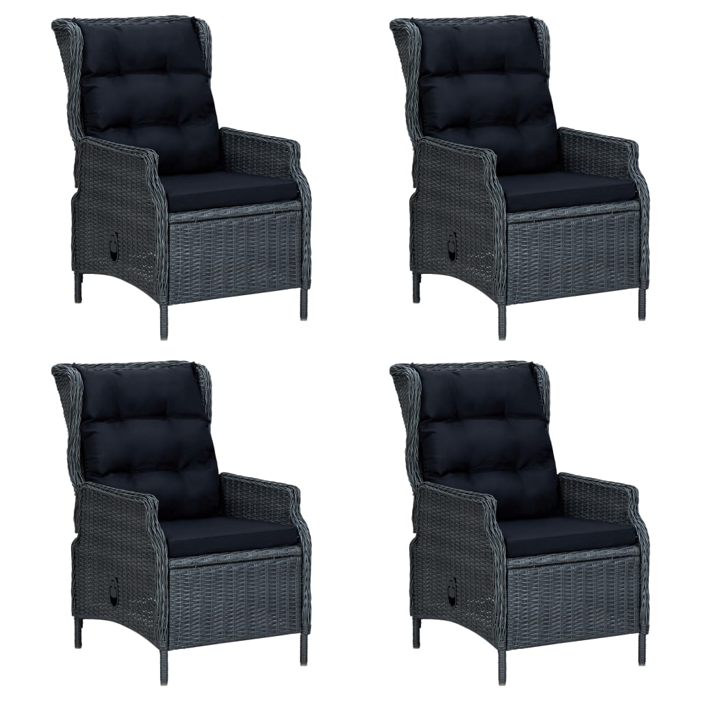 Dining Set Dark Grey