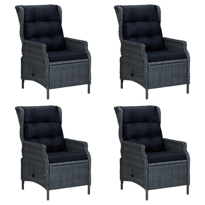 Dining Set Dark Grey
