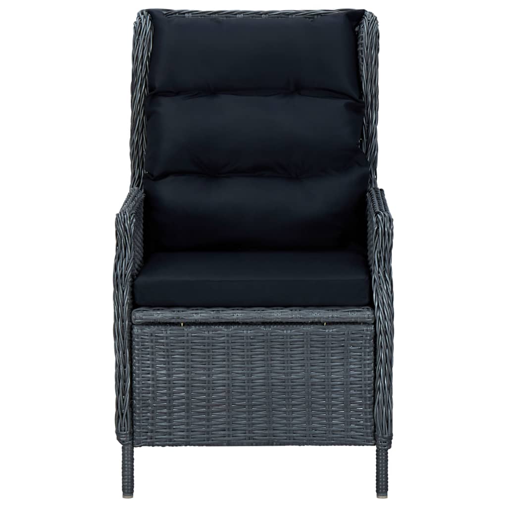 Dining Set Dark Grey