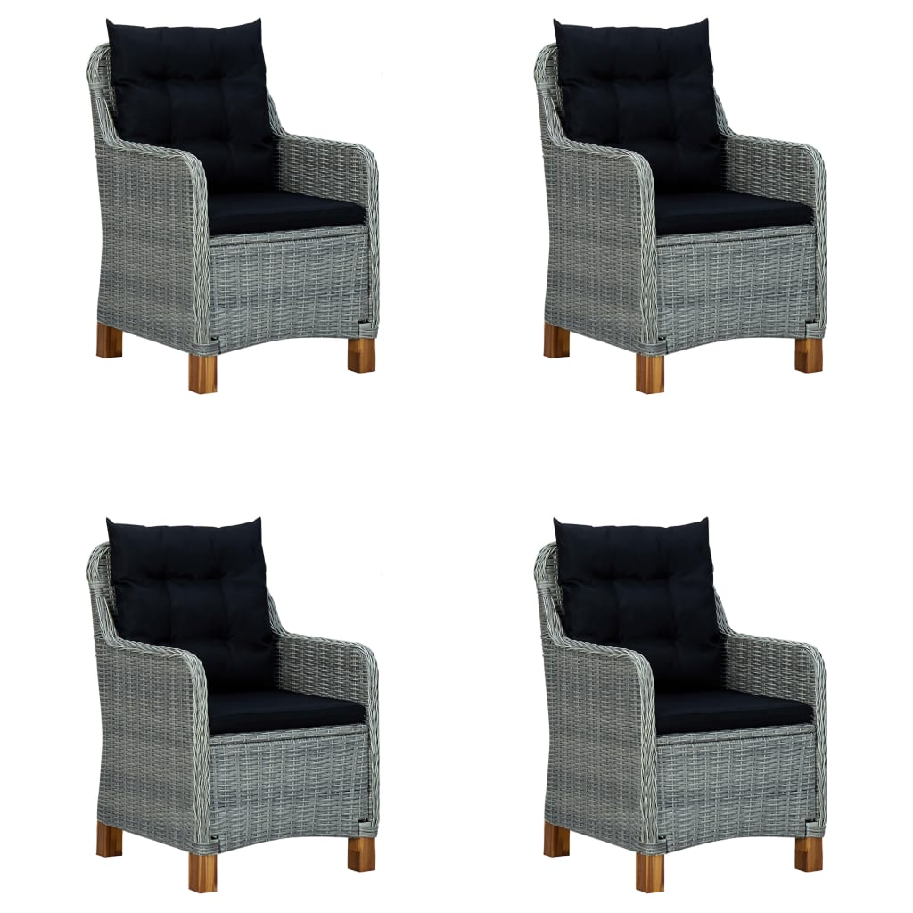 Dining Set Light Grey