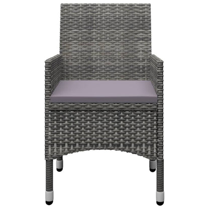 Dining Set Grey, Dark Grey