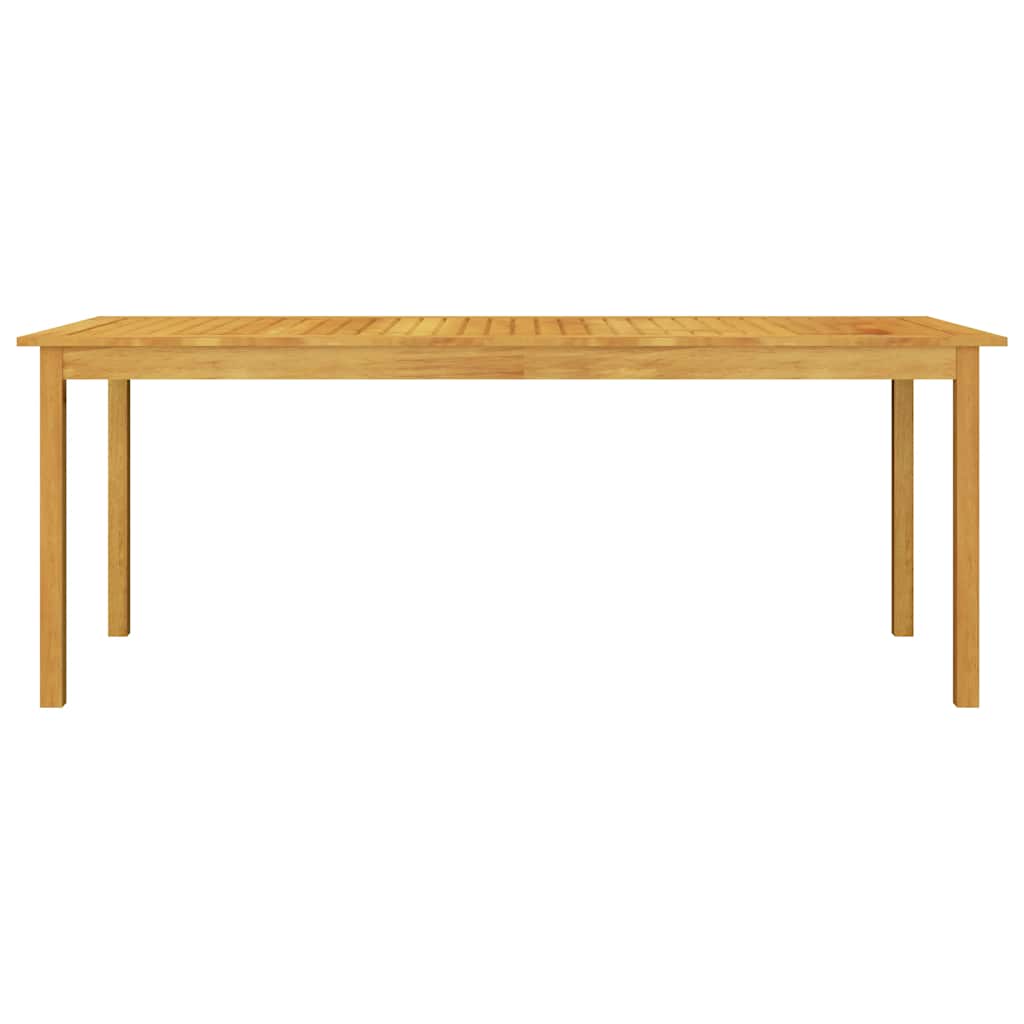 Dining Set Dark Grey Solid Acacia Wood Large Adjustable Armrests
