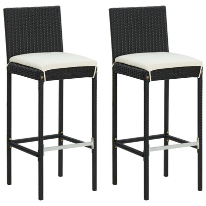 Garden Bar Set Black, Cream