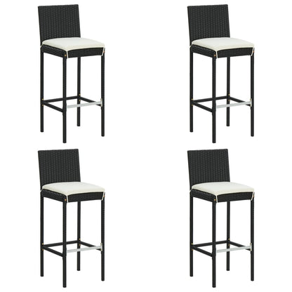Garden Bar Set Black, Cream