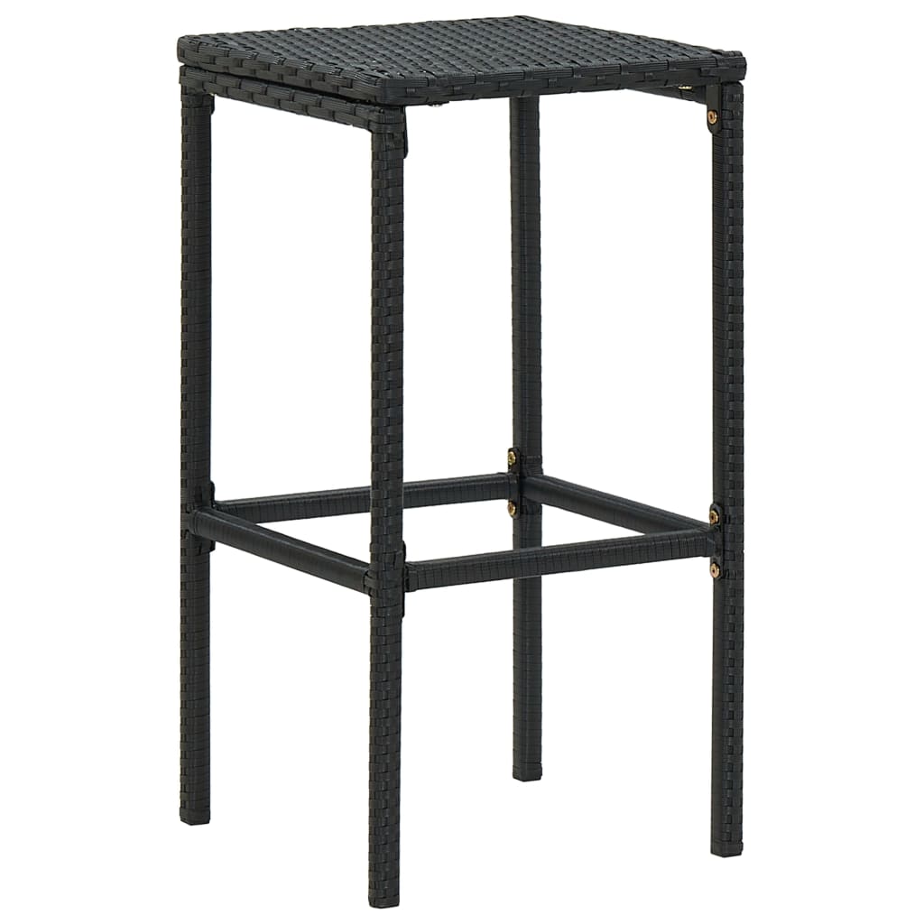 Garden Bar Set Black, Cream
