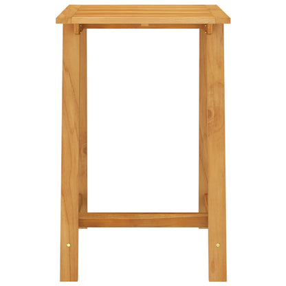 Garden Bar Set Grey, Natural Wood