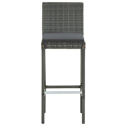 Garden Bar Set Grey, Anthracite