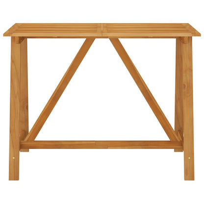 Garden Bar Set Brown Solid acacia wood 5 Piece Set Durable