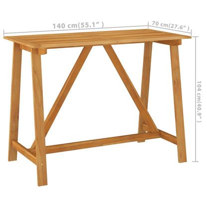 Garden Bar Set Black, Cream