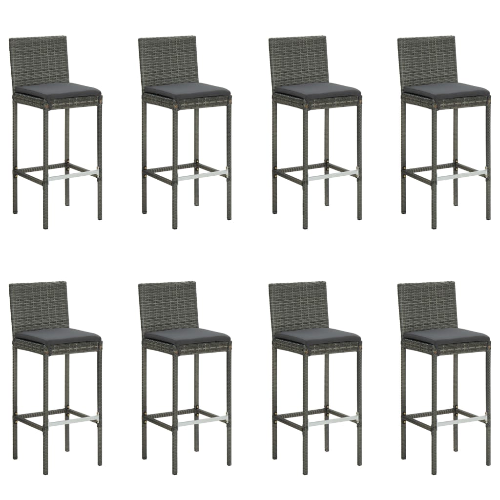 Garden Bar Set Gray, Anthracite