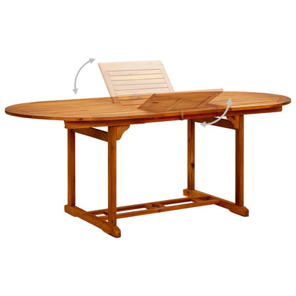 Dining Set Black Solid Acacia wood Large Adjustable Armrests