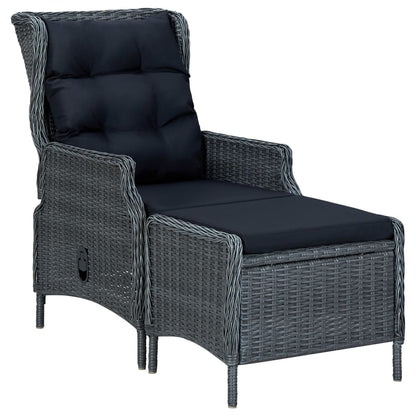 Dining Set Dark Grey, Black (Cushions)