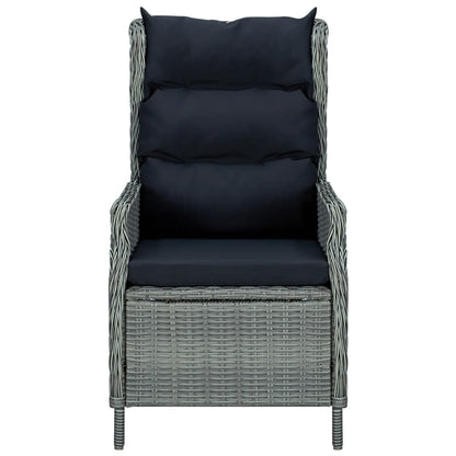 7 Piece Patio Dining Set Light Gray