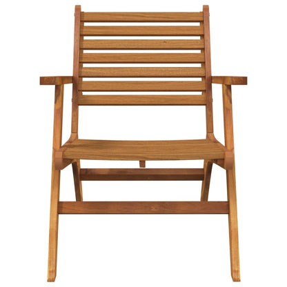 Garden Chair Brown Solid acacia wood Standard Durable