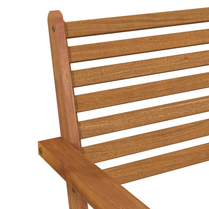 Garden Chair Brown Solid acacia wood Standard Durable