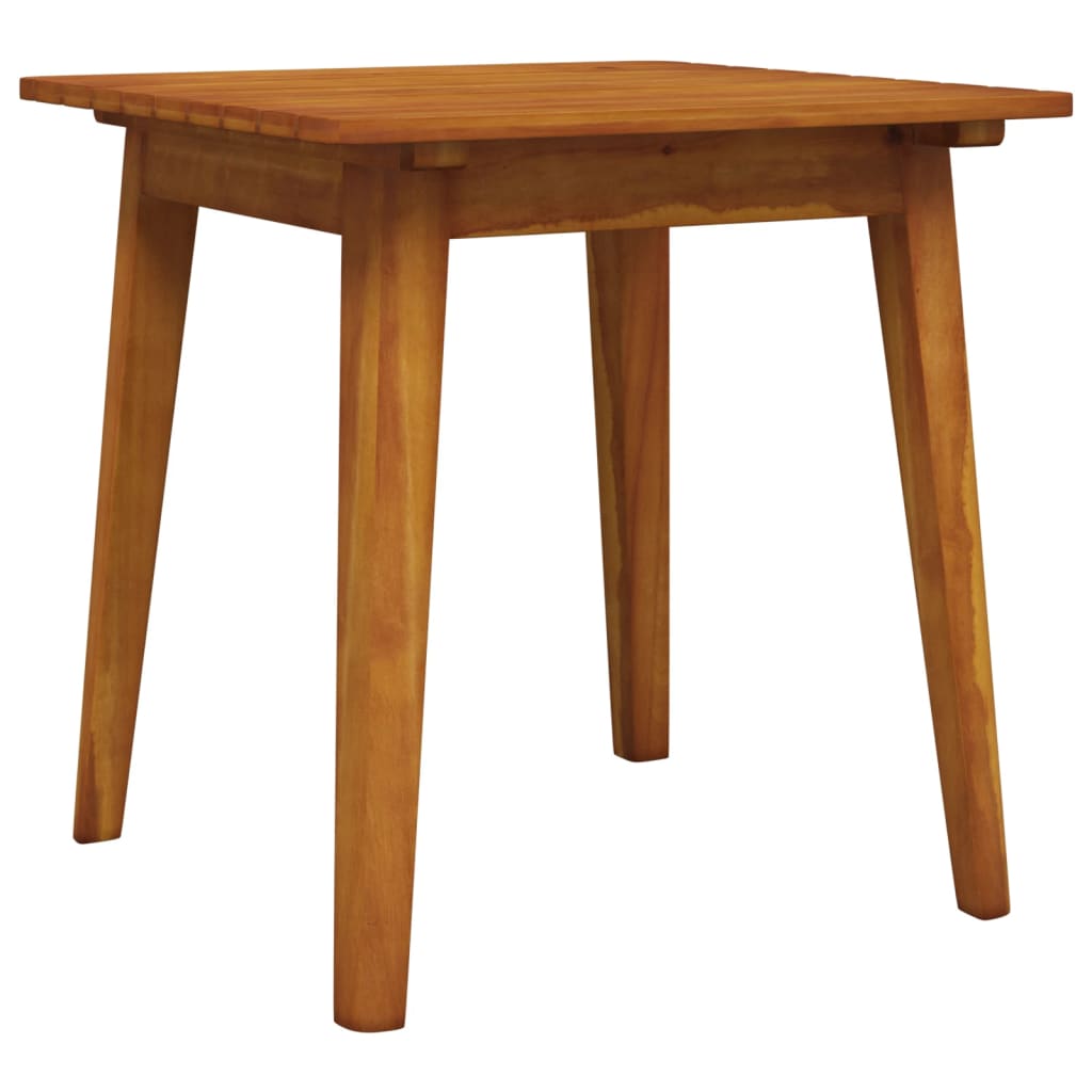 Bistro Set Brown Solid acacia wood Medium Collapsible