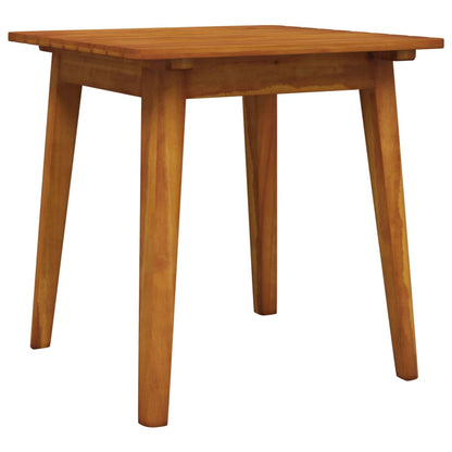 Bistro Set Brown Solid acacia wood Medium Collapsible
