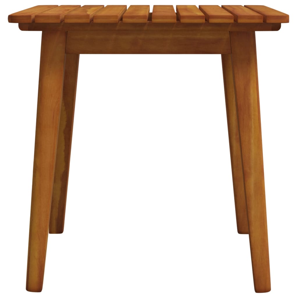 Bistro Set Brown Solid acacia wood Medium Collapsible