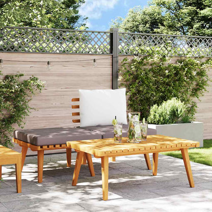 Garden Lounge Set Dark Grey, White