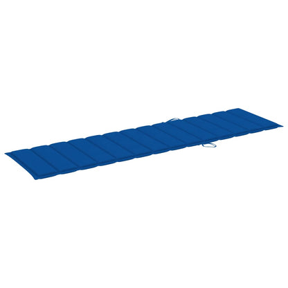 Sun Lounger Set of 2 Royal Blue