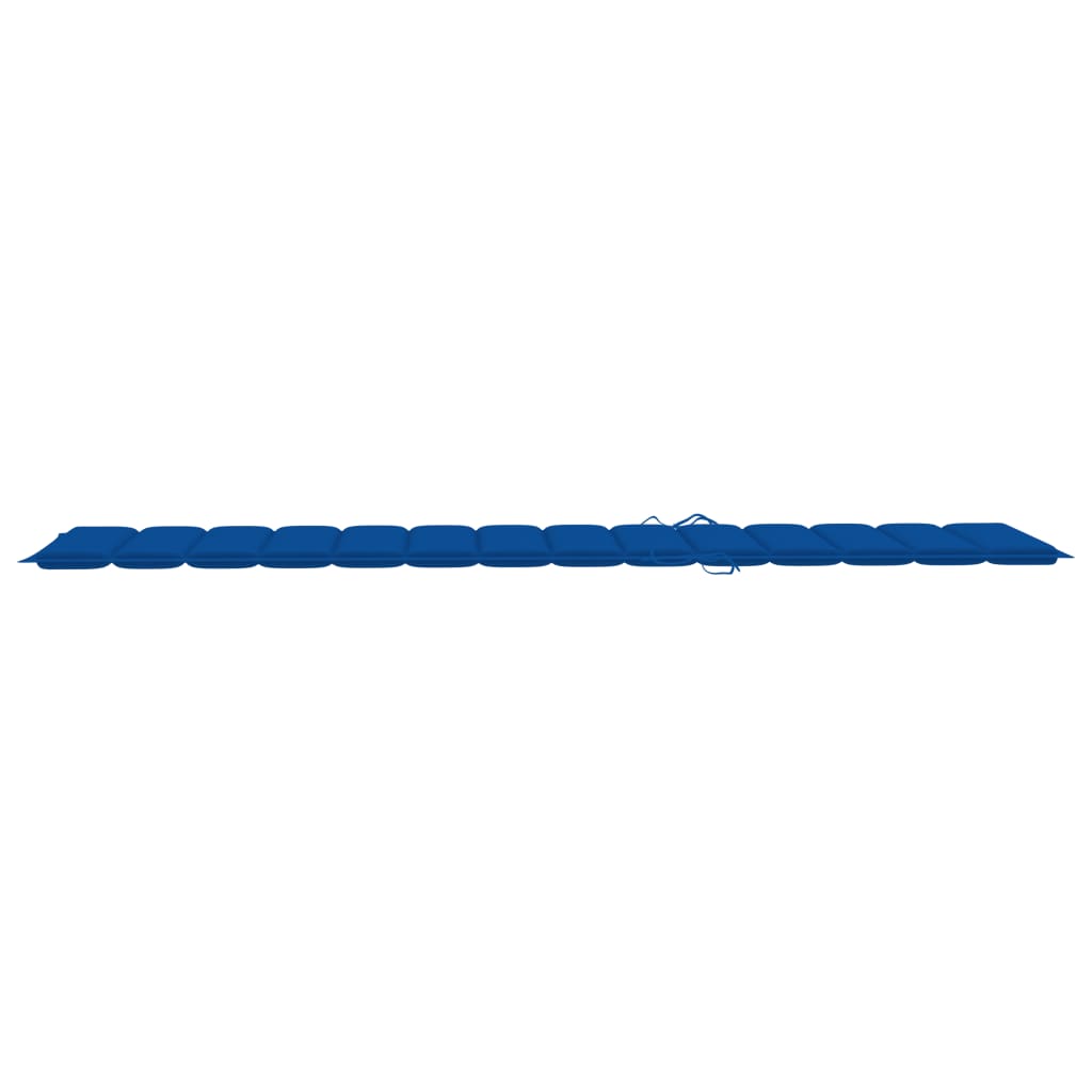 Sun Lounger Set of 2 Royal Blue