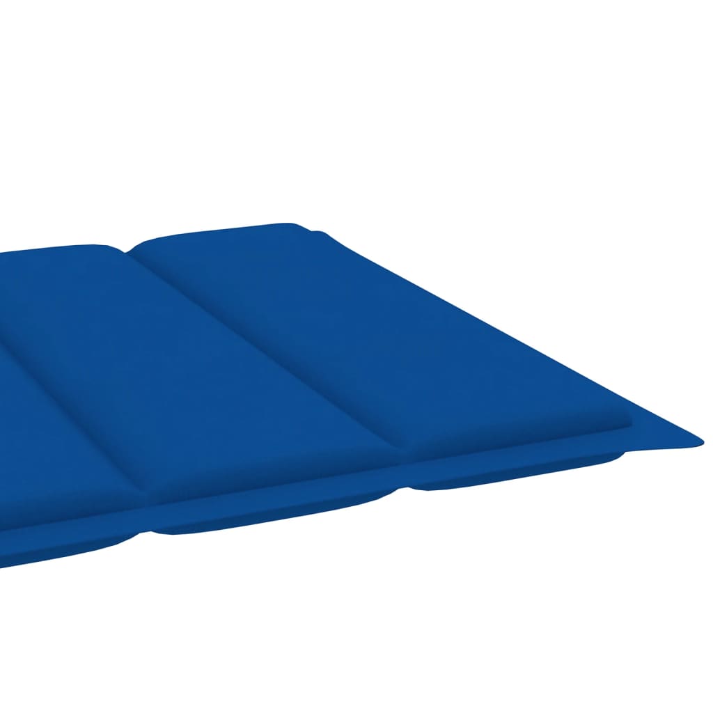 Sun Lounger Set of 2 Royal Blue