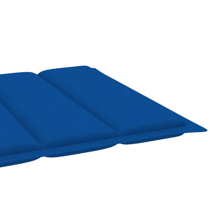 Sun Lounger Set of 2 Royal Blue