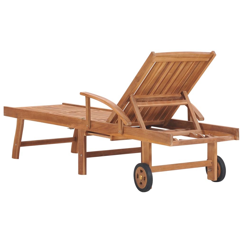 Sun Lounger Set of 2 Royal Blue