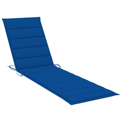 Sun Lounger Set of 2 Royal Blue