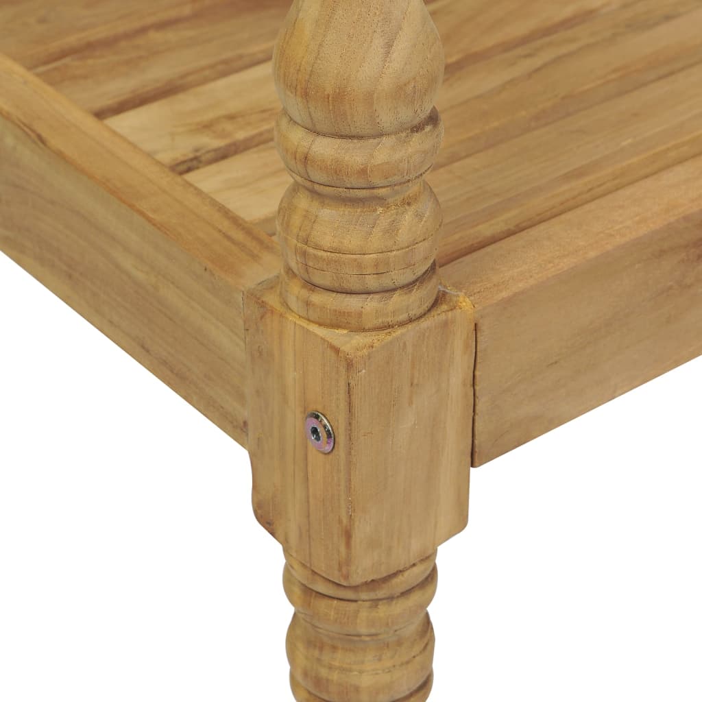 Batavia Chairs with Cushions 6 pcs Solid Teak Wood