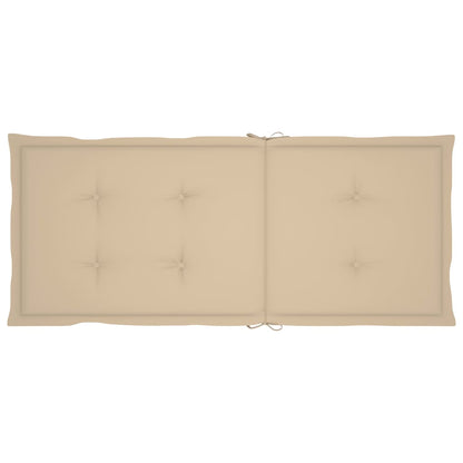 Garden Chair Set of 8 Beige, Brown