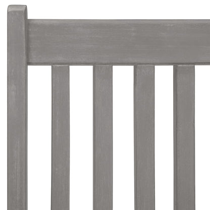 Garden Chair Set of 8 Grey, Beige cushions