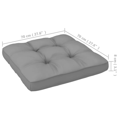 Garden Lounge Set Natural Wood
