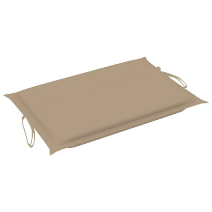 Sun Lounger Natural wood Solid Acacia wood