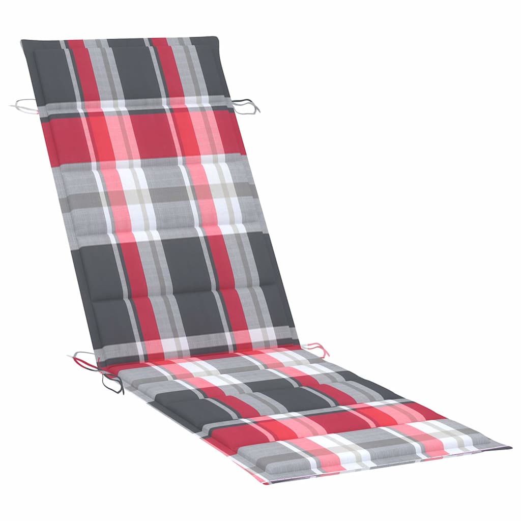 Patio Sun Lounger Natural wood Solid acacia wood Medium Foldable