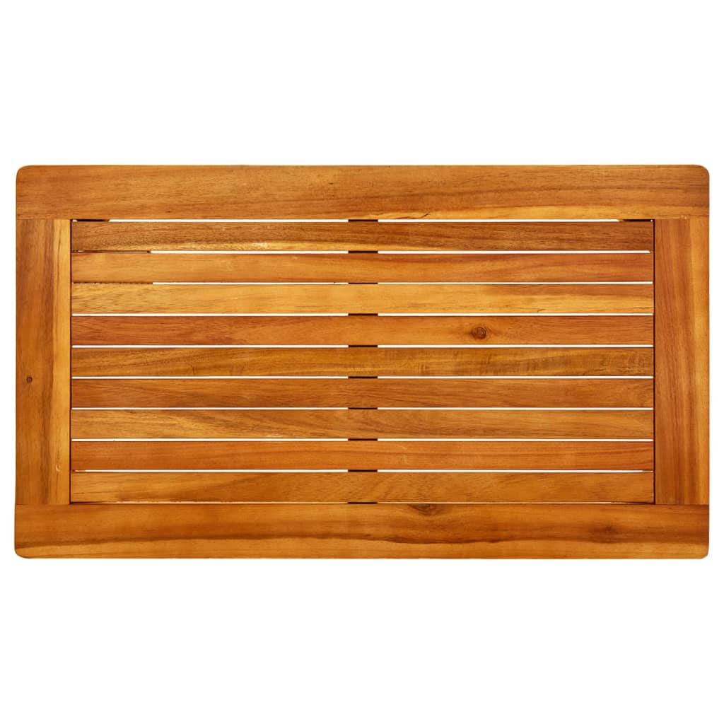 Coffee Table Natural Acacia Solid Acacia Wood Small Durable